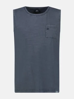 Bequemes Tanktop mit Brusttasche