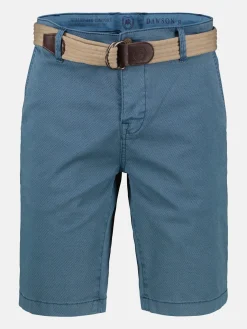 Chino-Bermuda mit Gürtel, in Großen Größen
