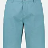 Chino-Bermuda mit Leinenanteil