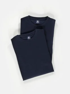 Doppelpack T-Shirt für Herren, Rundhals in Premium Baumwollqualität