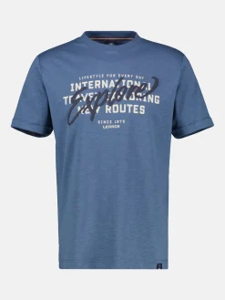 Herren Jersey T-Shirt mit Brustprint