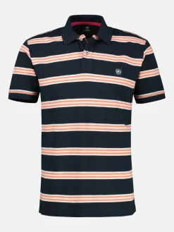 Herren Poloshirt in Rugby-Optik