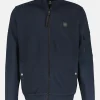 Herren Sweatjacke in Struktur-Baumwollqualität