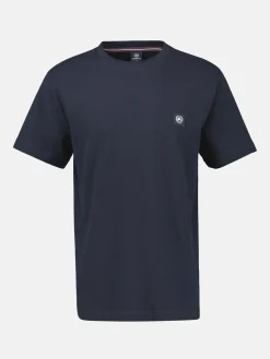 Herren T-Shirt in Waffel-Piqué