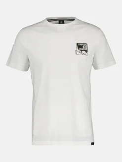 Herren T-Shirt mit kleinem Mottoprint