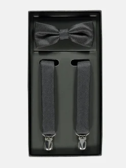 Hosenträger und Fliege *Jacquard*