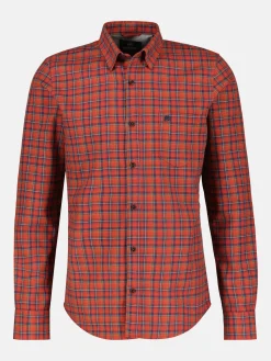 Karohemd, verdeckter Button-down-Kragen