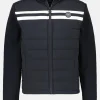 Nylon-Strickjacke