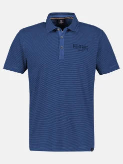 Poloshirt in Finelineroptik