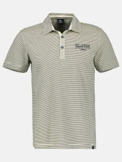 Poloshirt in Finelineroptik