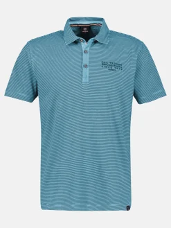 Poloshirt in Finelineroptik