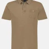 Poloshirt in weicher, gewaschener Jerseyqualität