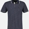 Poloshirt mit Finelinerstreifen