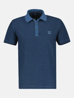 Poloshirt mit Finelinerstreifen