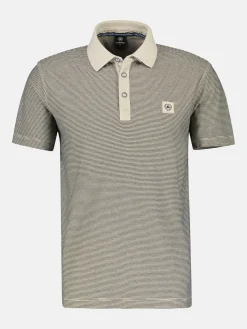 Poloshirt mit Finelinerstreifen