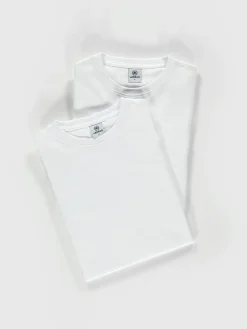Rundhals Doppelpack T-Shirt für Herren in Premium Baumwollqualität