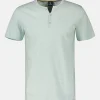 Serafino mit Finelinerstreifen, washed