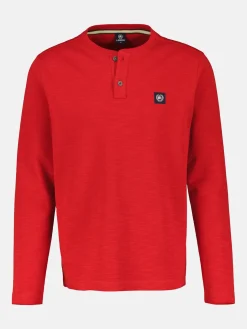 Serafino-Langarmshirt für Herren in Übergrößen
