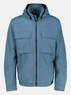 Shell-Blouson mit abnehmbarer Kapuze