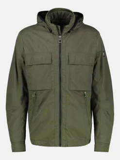 Shell-Blouson mit abnehmbarer Kapuze