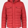 Steppjacke mit abnehmbarer Kapuze