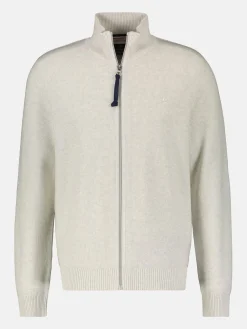 Strickjacke mit Stehkragen