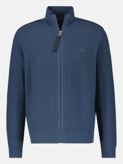 Strickjacke mit Stehkragen