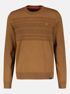 Strickpullover tonal gestreift