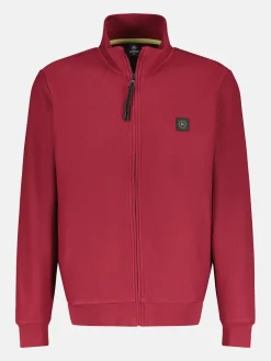 Sweatjacke in Strukturqualität