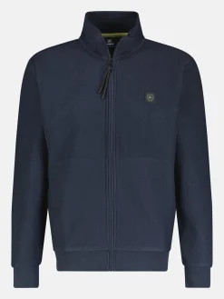 Sweatjacke in Strukturqualität