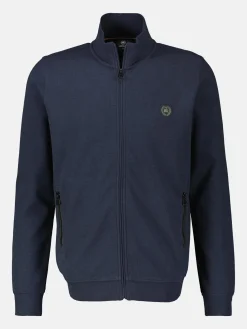 Sweatjacke in Strukturqualität