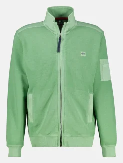 Sweatjacke mit Stehkragen für Herren in Großen Größen