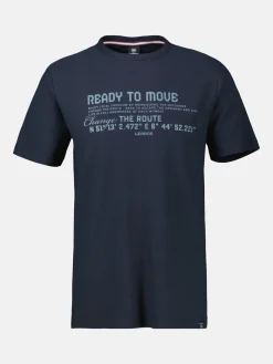 T-Shirt in Strukturqualität