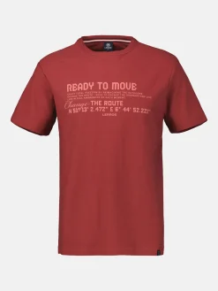 T-Shirt in Strukturqualität
