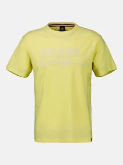 T-Shirt in Strukturqualität