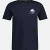 T-Shirt mit Brustprint *Follow the sun*