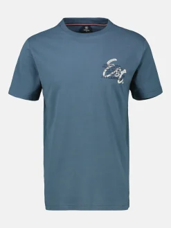 T-Shirt mit Brustprint in Großen Größen
