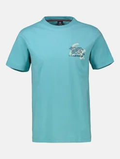 T-Shirt mit Brustprint in Großen Größen