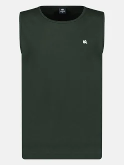 Unifarbenes Tanktop für Herren