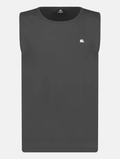 Unifarbenes Tanktop für Herren