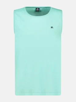 Unifarbenes Tanktop für Herren