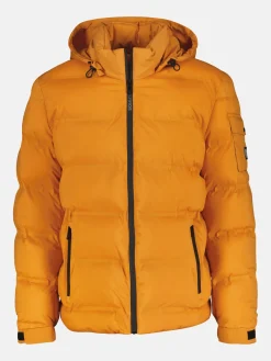 Warm gefütterter Steppblouson mit versteckter Kapuze